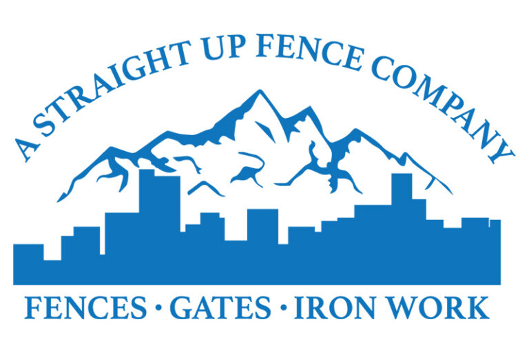 A Straight Up Fence Company Logo