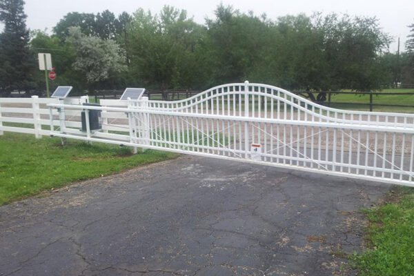 Automated gate installation