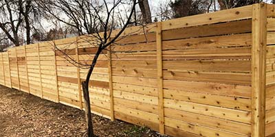 cedar fence contractor Denver CO